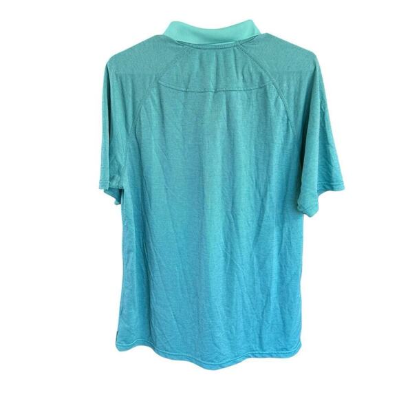 Rhone Delta Pique Polo Men's Performance DPP-181 Green L Athleisure Athletic - Picture 4 of 9